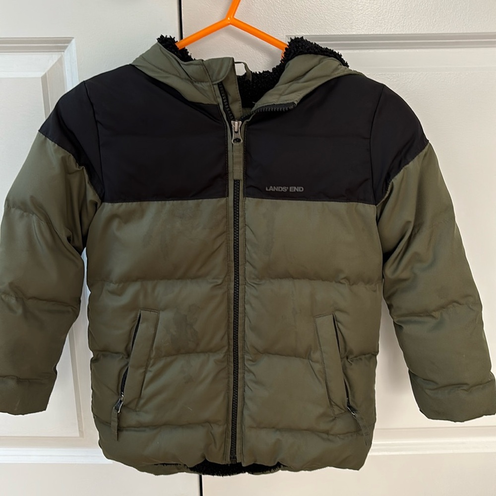 Lands end boys winter jacket